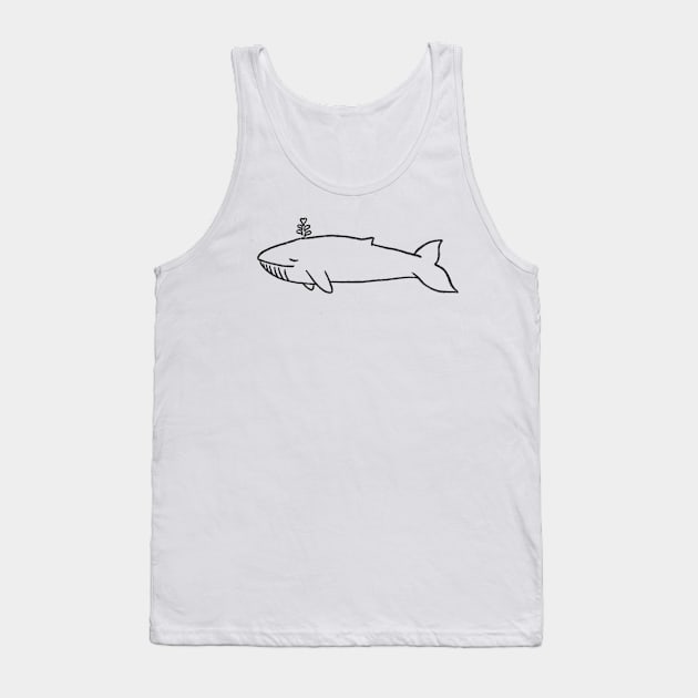 Whale Love Tank Top by wanungara